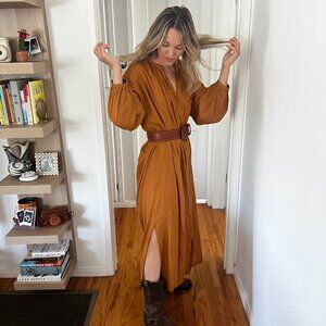Doen Joan Shirt Dress in Foxtail
